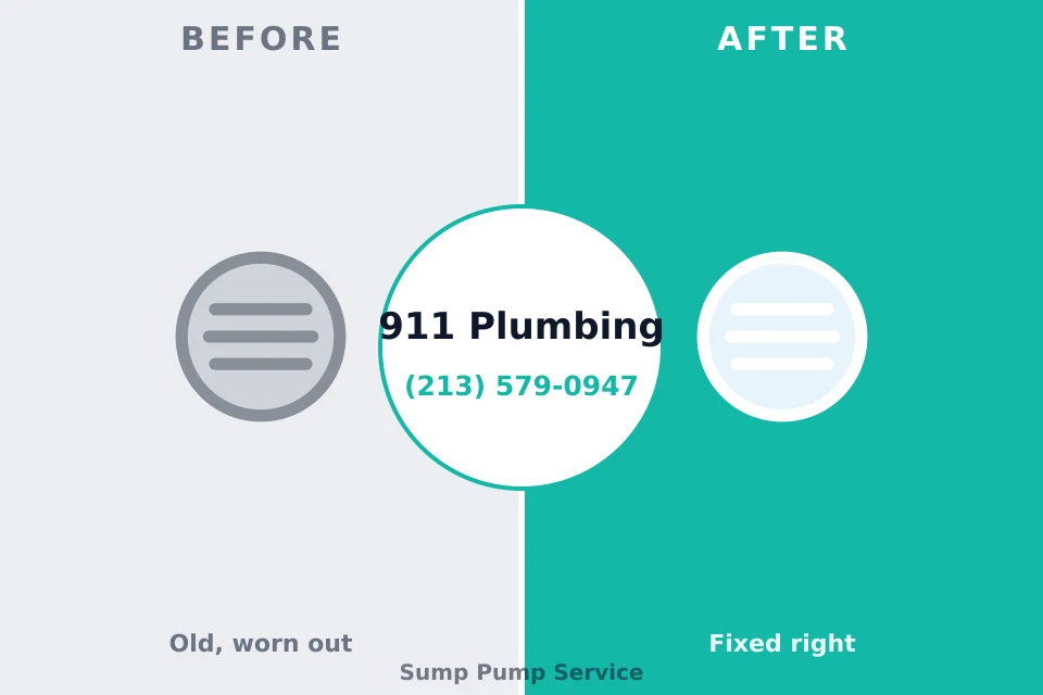 Before and after: plumbing repair Houston, AK